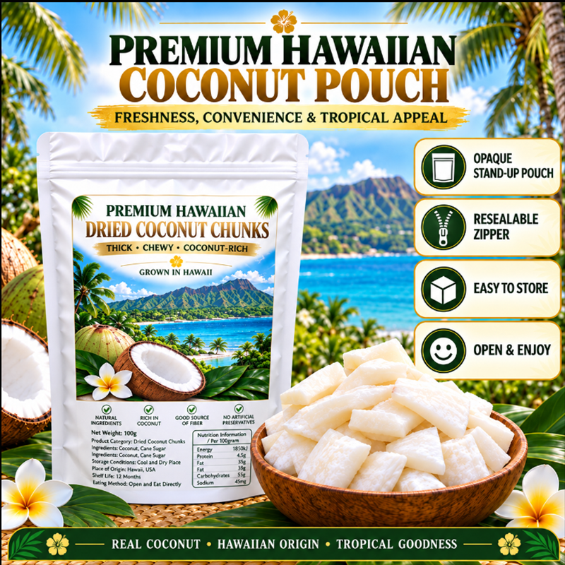Premium Coconut Wedges – Sweet, Chewy & Ready to Eat-Tobi