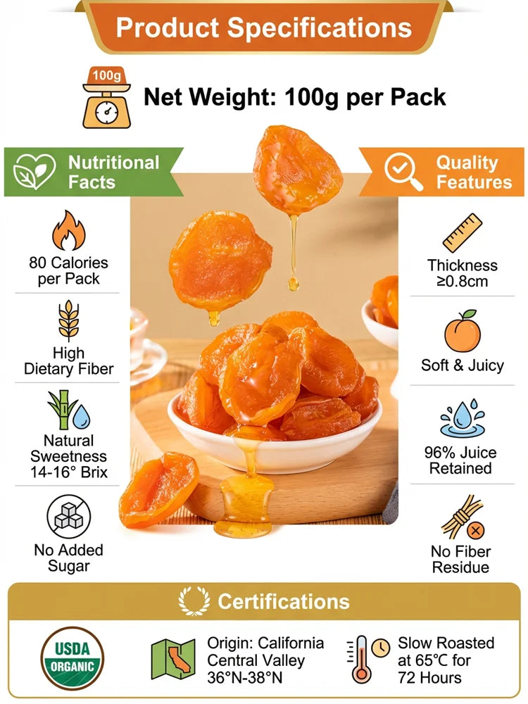 California Specialty Dried Apricots-Joan