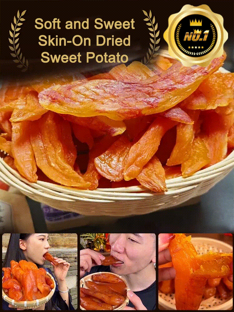 Soft and Sweet Skin-On Dried Sweet Potato-Joan