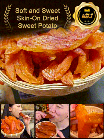 Soft and Sweet Skin-On Dried Sweet Potato-Joan