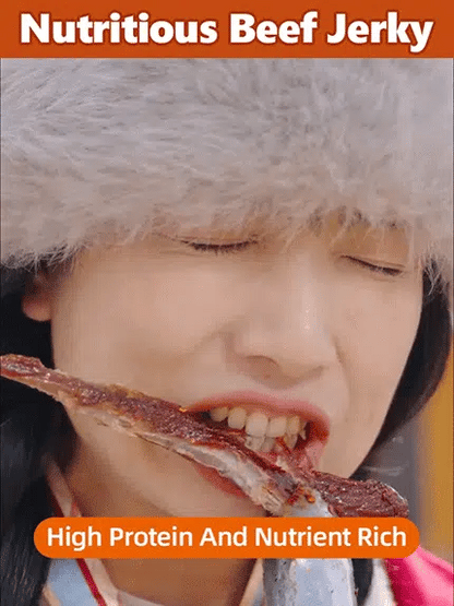 Add high-protein pure beef jerky.-Joan