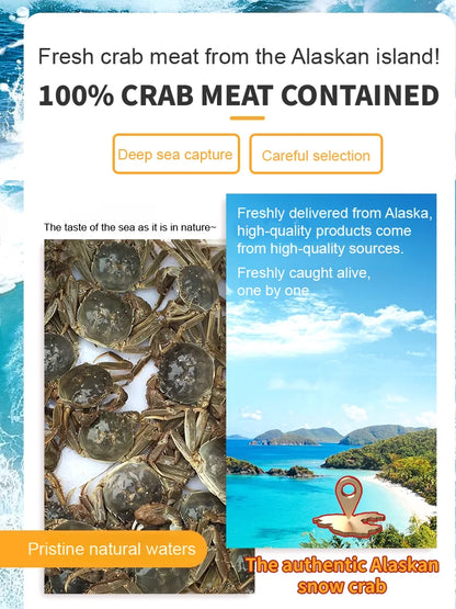 Alaskan Snow Crab Ready-to-EatCrispy Crab-Joan
