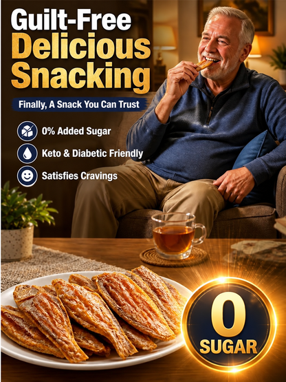 High-protein ready-to-eat deep-sea fish crisps-Joan