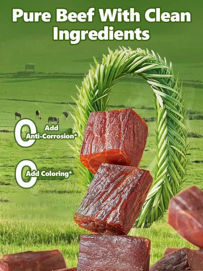 Add high-protein pure beef jerky.-Joan