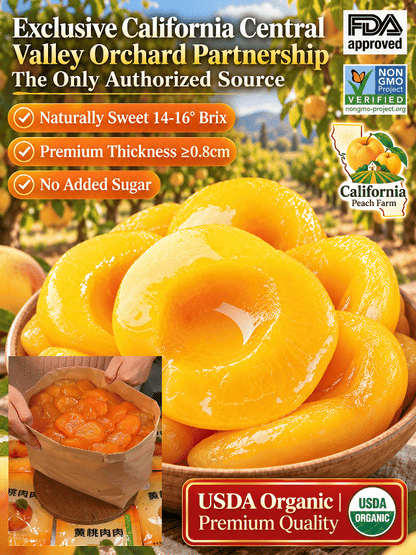 California Dried Yellow Peaches — A Delicious Weight-Loss-Friendly Snack Alternative-Joan