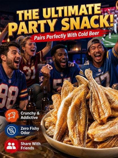 High-protein ready-to-eat deep-sea fish crisps-Joan