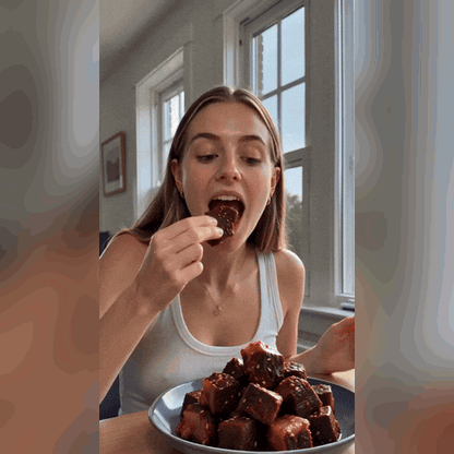 🥩100% Premium Slow-Smoked Angus Sirloin Bites I High Protein . Real Beef-Joan