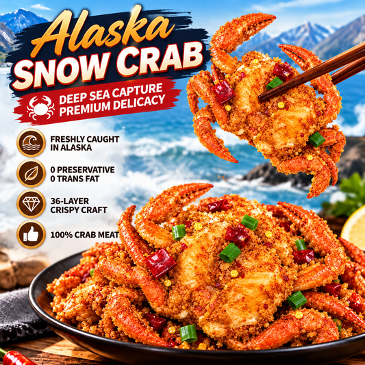 Alaskan Snow Crab Ready-to-EatCrispy Crab-Joan
