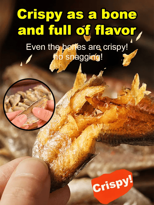 High-protein ready-to-eat deep-sea fish crisps-Joan
