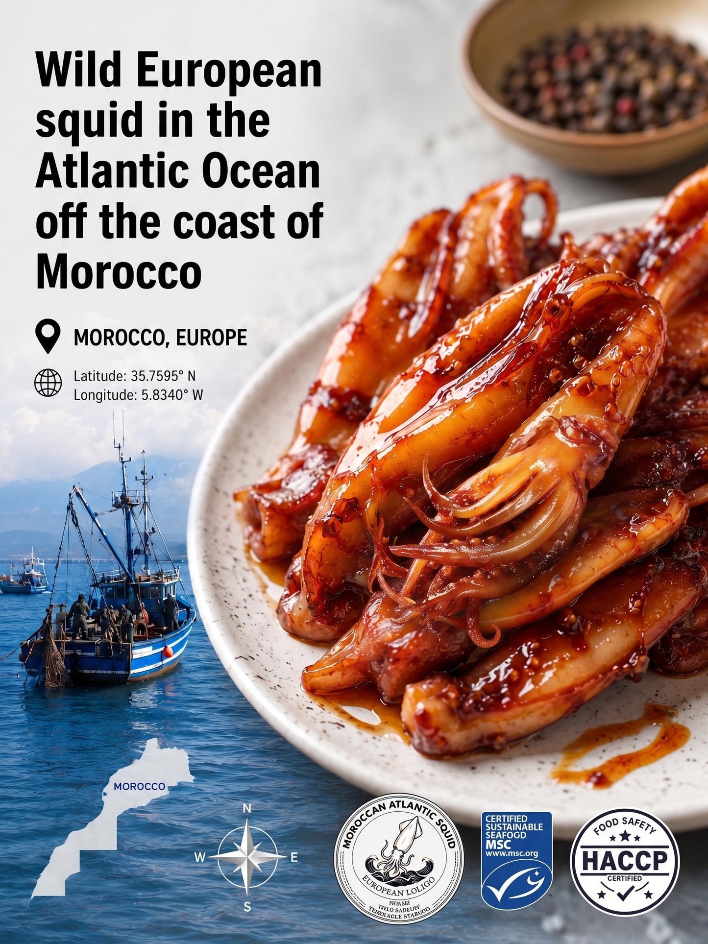 🦑BBQ Roasted Whole Squid Snack – Ready to Eat, Individually Wrapped-Joan