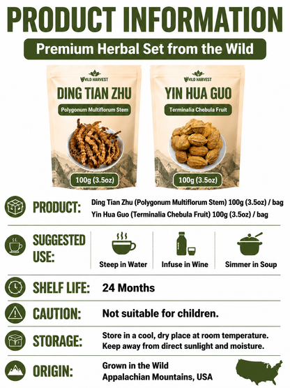 👨Men’s Daily Vitality Herbal Blend – Natural Plant-Based Wellness Support