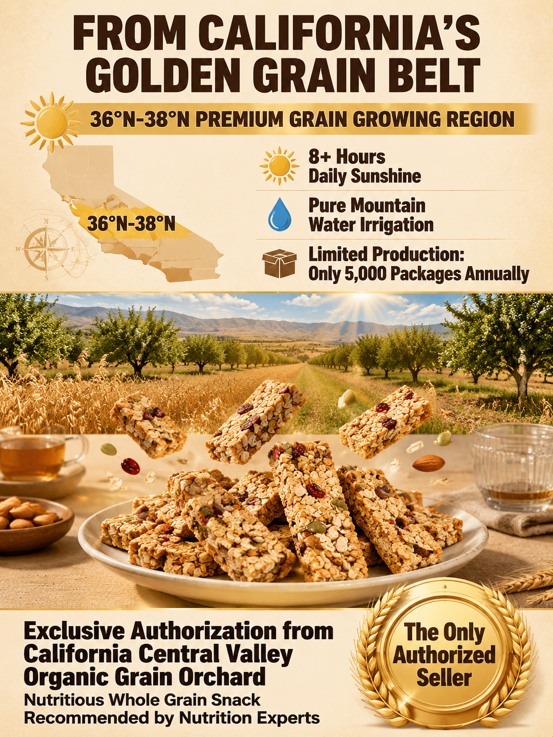 🥚Oat Protein Granola Bars Low Calorie Snack-Joan