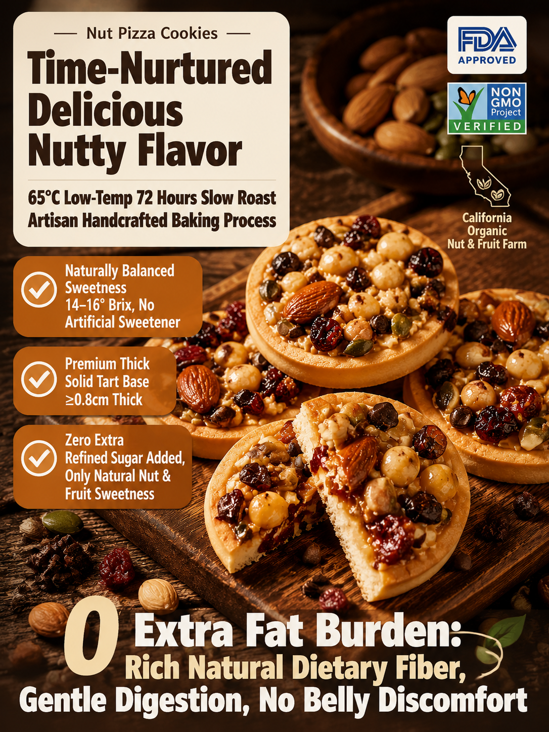 🍪Mixed Nut Cookies Assorted Biscuit Snack Pack-Joan
