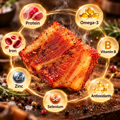 Spanish black pork belly
