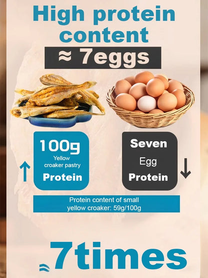 High-protein ready-to-eat deep-sea fish crisps-Joan