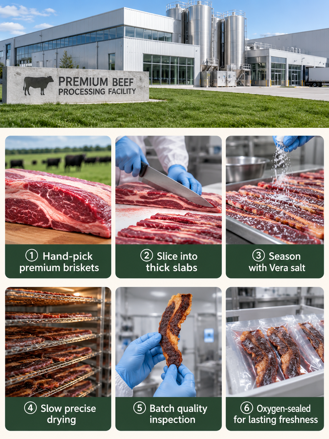 🐮Beef brisket chunks - 100% grass-fed and grass-finished-Jani