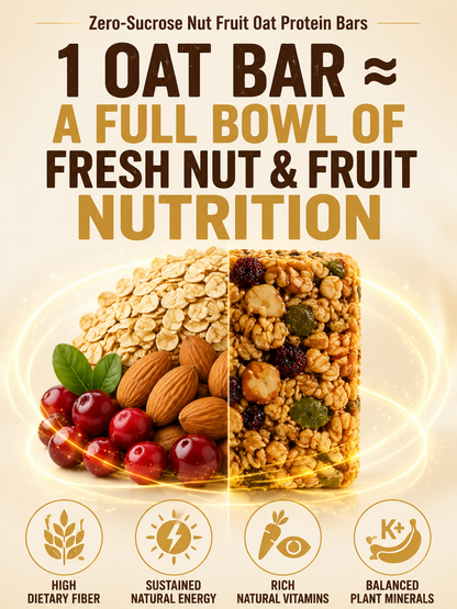 🥚Oat Protein Granola Bars Low Calorie Snack-Joan