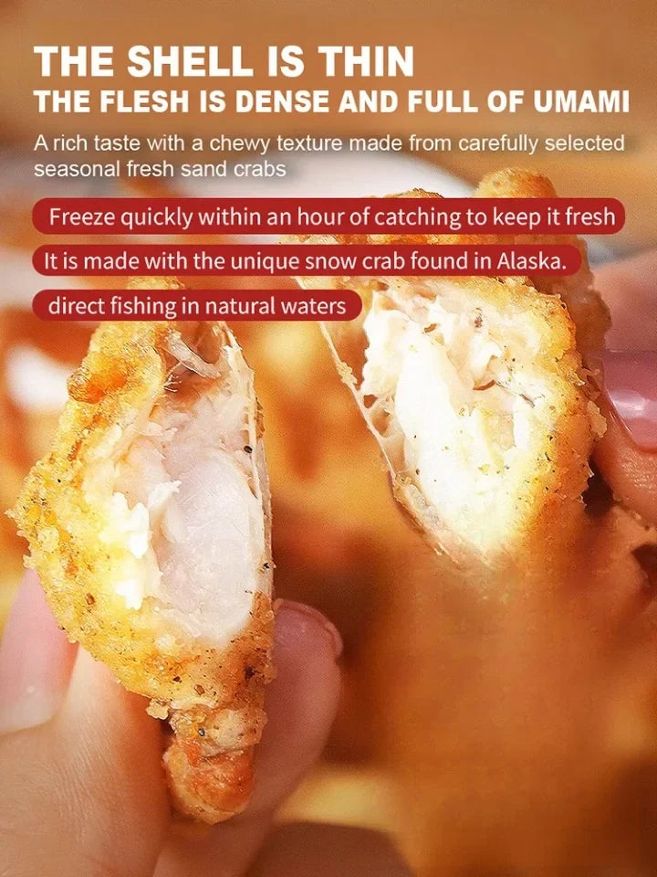 Alaskan Snow Crab Ready-to-EatCrispy Crab-Joan