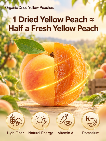 California Dried Yellow Peaches — A Delicious Weight-Loss-Friendly Snack Alternative-Joan