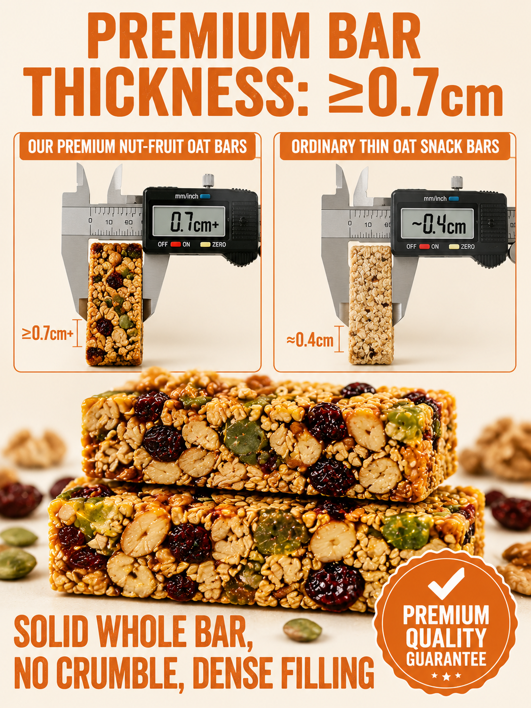 🥚Oat Protein Granola Bars Low Calorie Snack-Joan