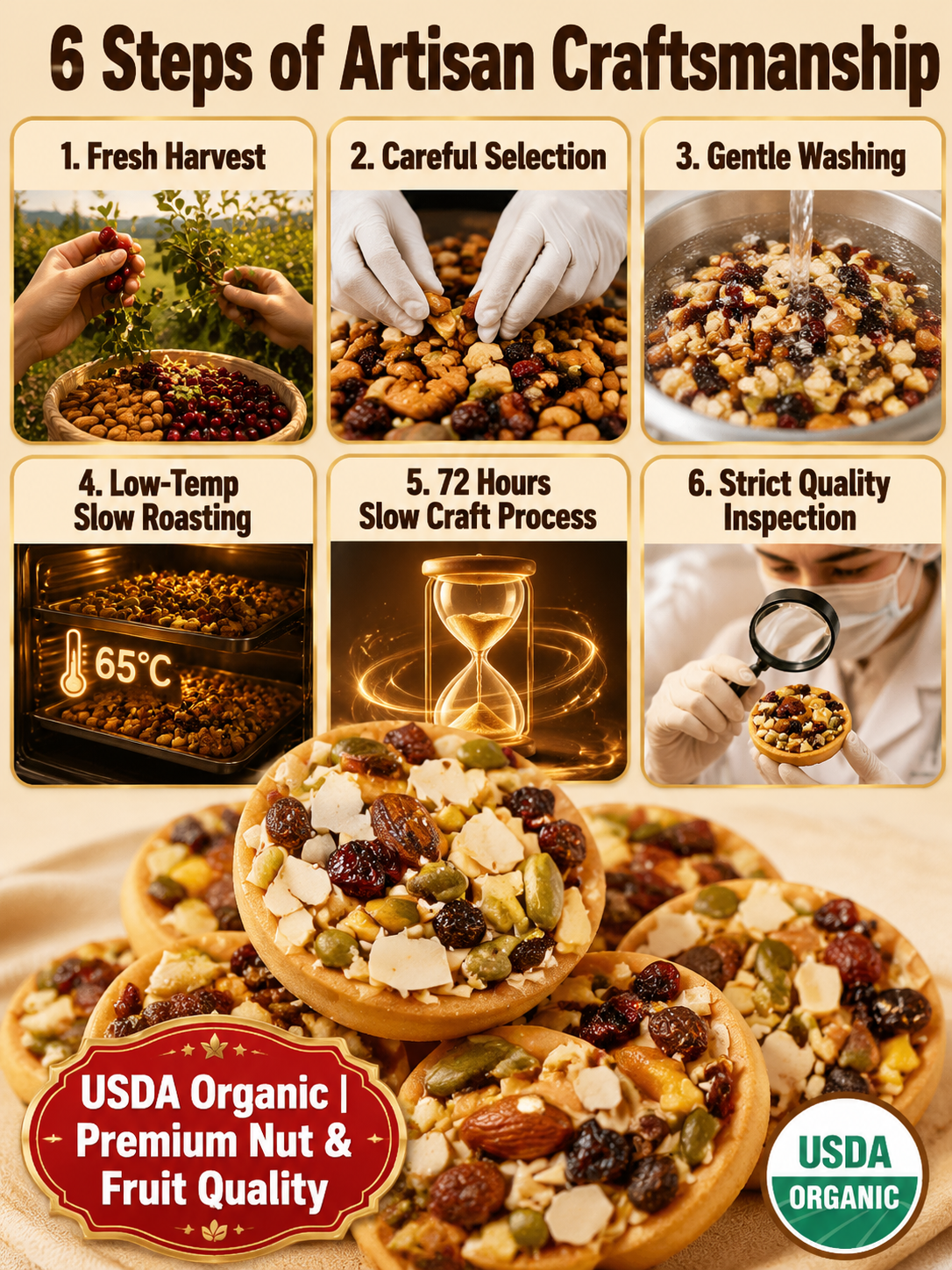 🍪Mixed Nut Cookies Assorted Biscuit Snack Pack-Joan