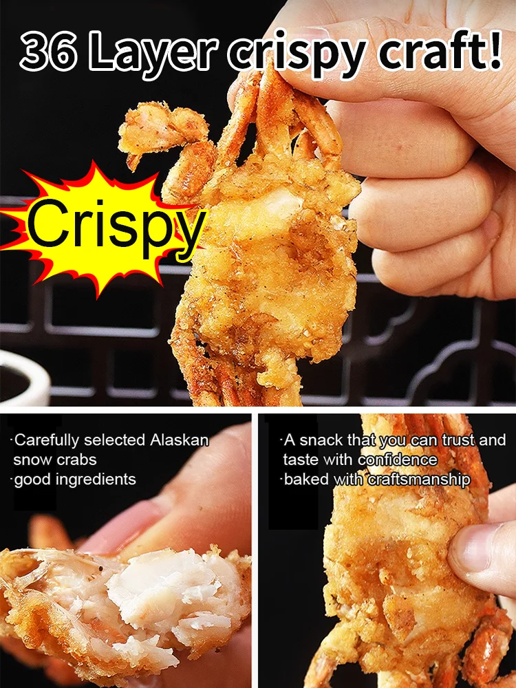 Alaskan Snow Crab Ready-to-EatCrispy Crab-Joan