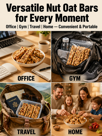 🥚Oat Protein Granola Bars Low Calorie Snack-Joan