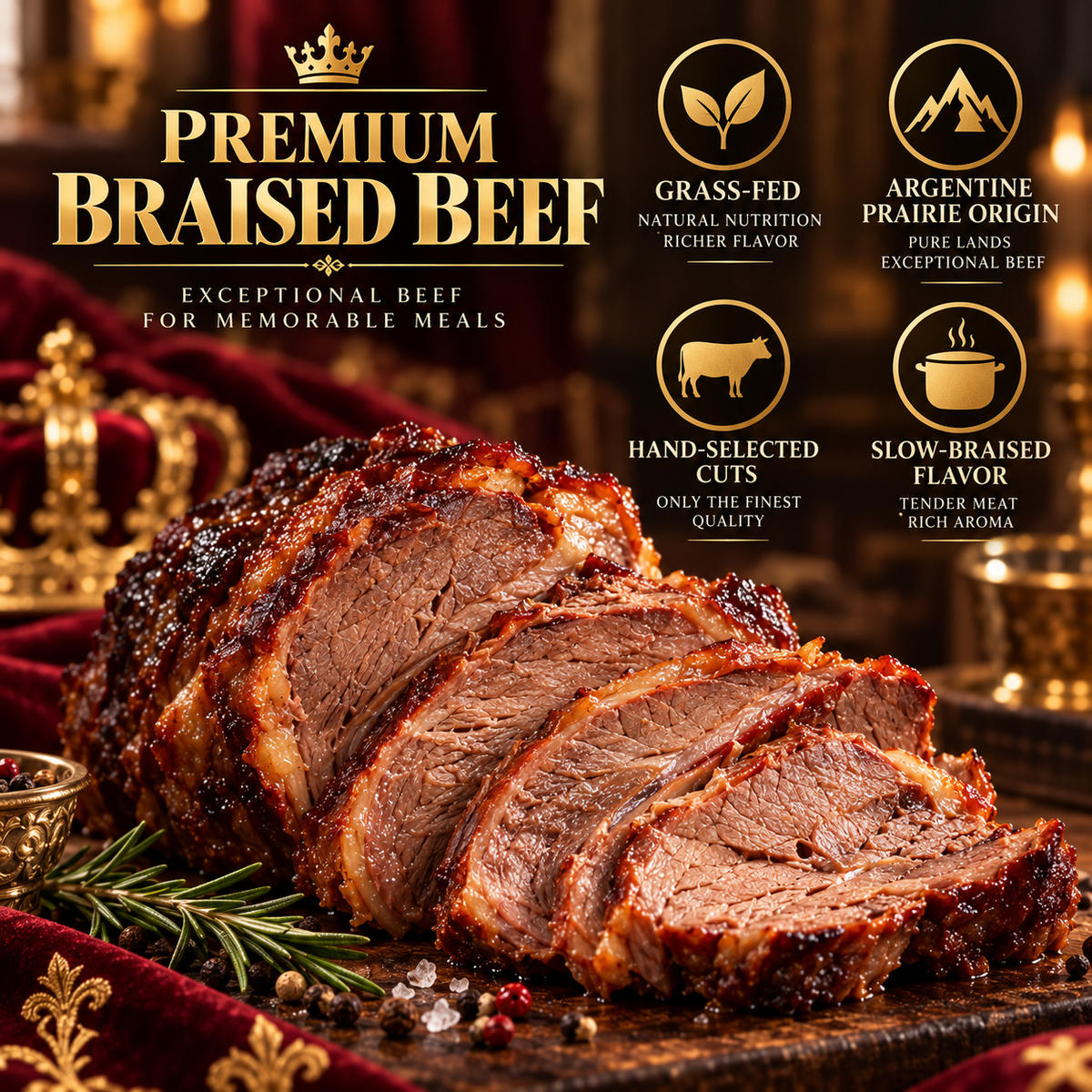 Pampas Royal Beef™ – 🥩100% Premium Grass-Fed Beef from the Wild Pampas Plains-Joan