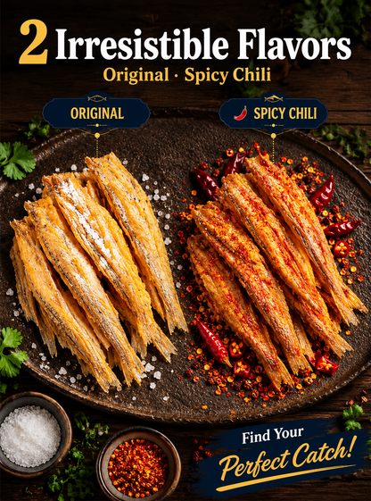 High-protein ready-to-eat deep-sea fish crisps-Joan
